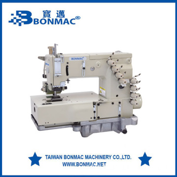 BM-1404P 4 Needle Flat-bed Double Chain Stitch Industrial Sewing Machine